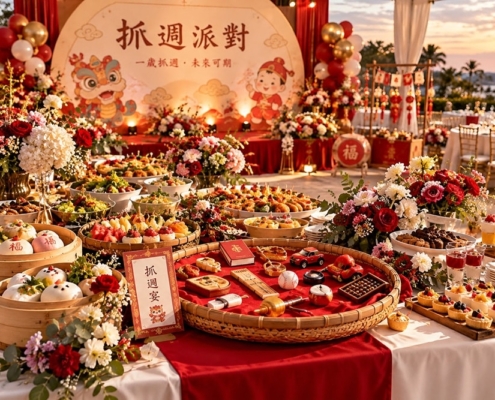 家庭聚會抓周